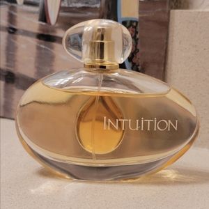 Estee Lauder Intuition Perfume 3.4 FL Oz Bottle - slightly used